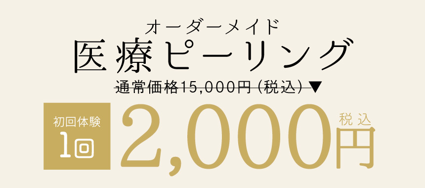 初回体験価格1回2000円